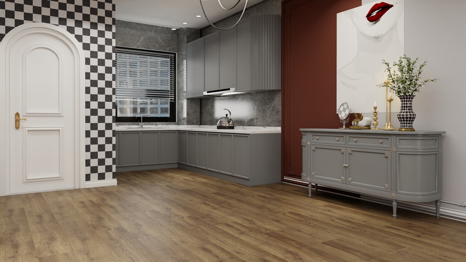 ELC319 Rustic Oak