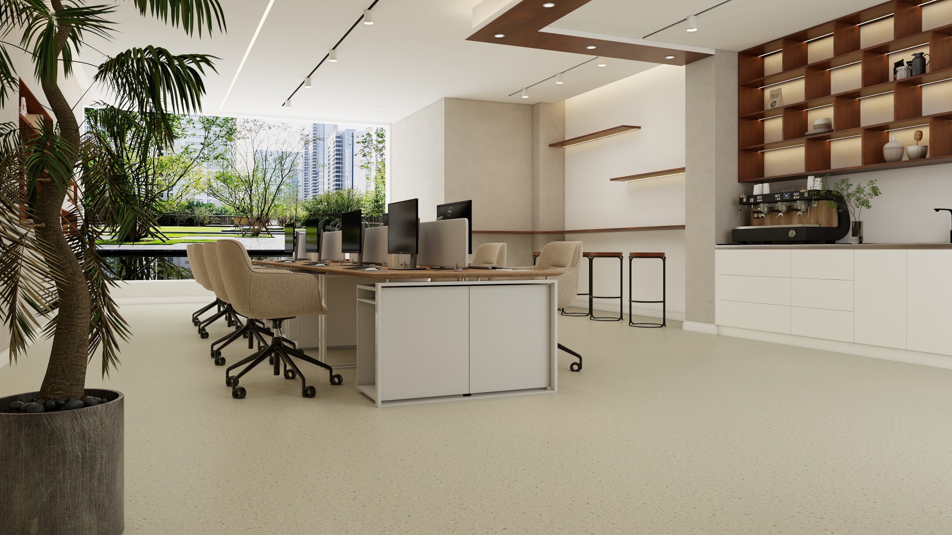 ELD203S Bianco Terrazzo